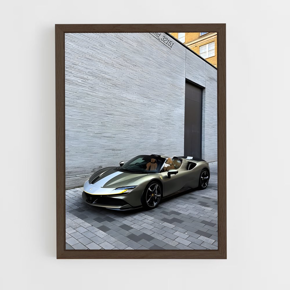 Poster Green Beast – affiche Ferrari (vue 5)